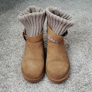 UGG Sweater Top Chestnut Boots